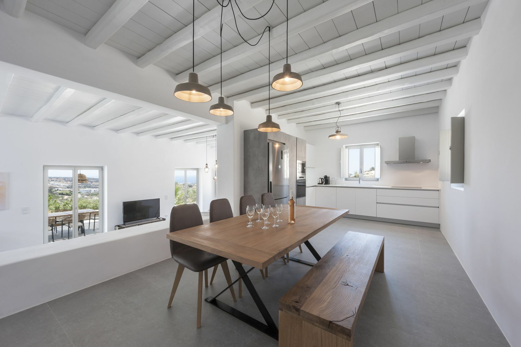 Niriides Luxury Villas Alikí Eksteriør billede