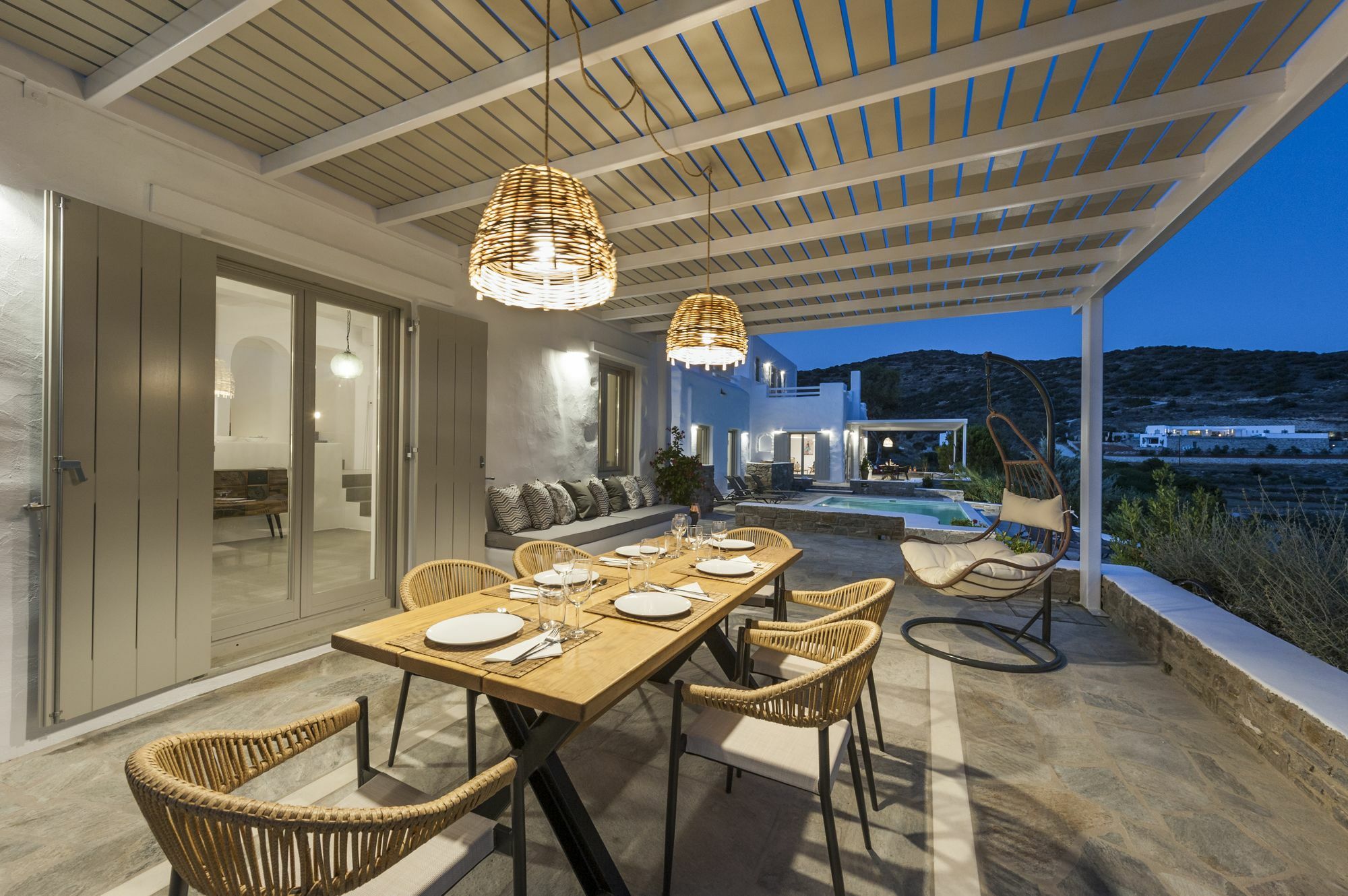 Niriides Luxury Villas Alikí Eksteriør billede