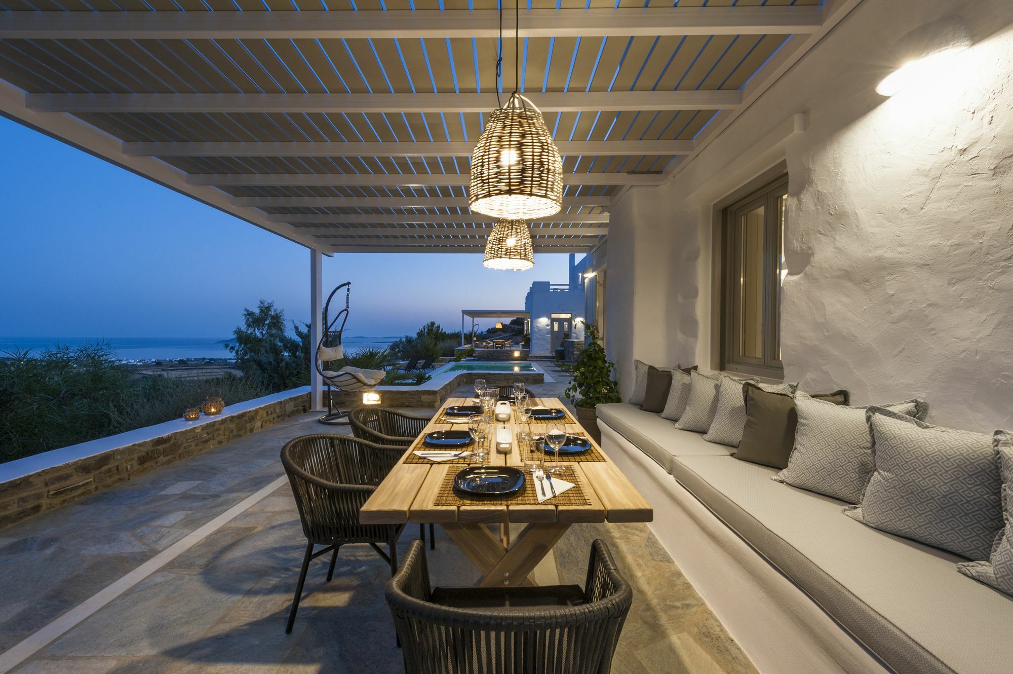Niriides Luxury Villas Alikí Eksteriør billede